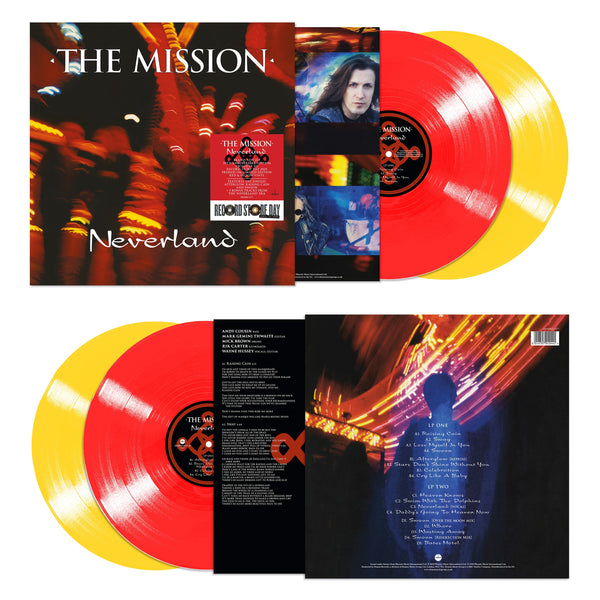 The Mission - Neverland (30th Anniversary Edition) (140g Translucent - VINYL LP - NEW (RSD25)