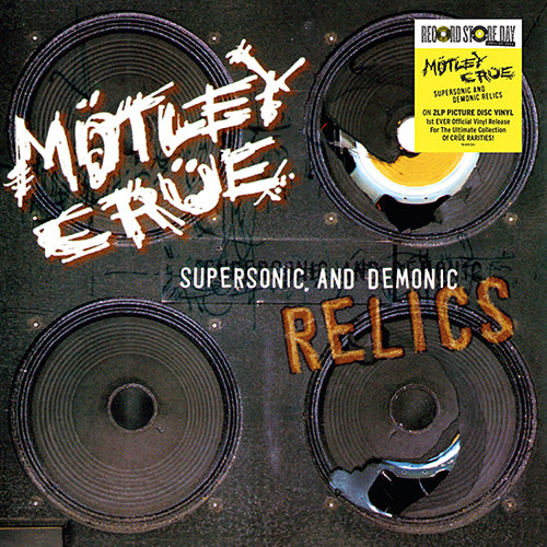 Motley Crue - Supersonic and Demonic Relics - SPLATTER COLOURED VINYL LP (RSD24)