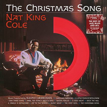 Nat King Cole – The Christmas Song - RED COLOURED VINYL 180 GRAM LP - NEW