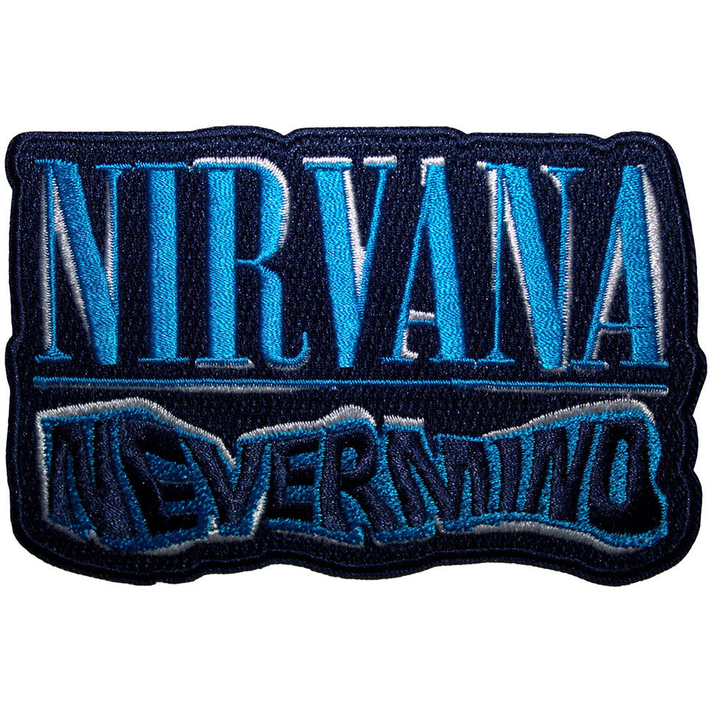 Nirvana Standard Patch: Nevermind Wavy Cut-Out