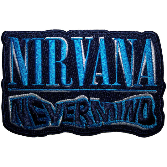 Nirvana Standard Patch: Nevermind Wavy Cut-Out