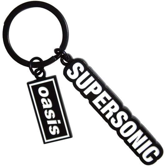 Oasis Keychain: Supersonic Decca Logo Charm