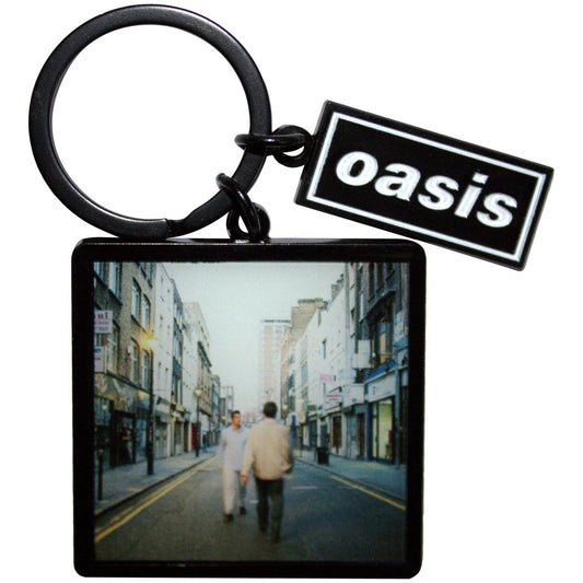Oasis Keychain: What's The Story Album Decca Logo Charm