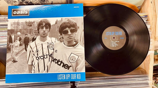 Oasis –  Listen Up! Our Kid - VINYL LP (used)