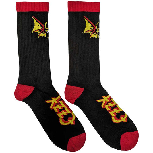 Ozzy Osbourne Unisex Ankle Socks: Bat (Black)