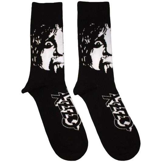Ozzy Osbourne Unisex Ankle Socks: Madman (Black)