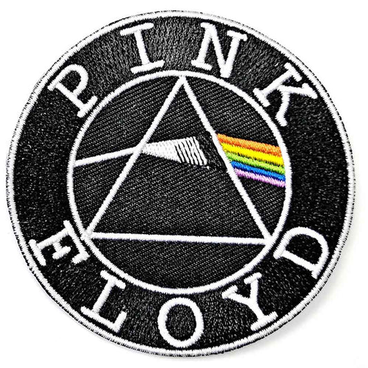 Pink Floyd Woven Patch: Circle Logo