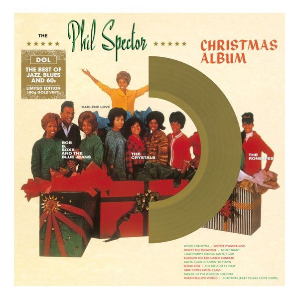 The Phil Spector Christmas Album - GOLD COLOURED VINYL 180 GRAM LP - NEW