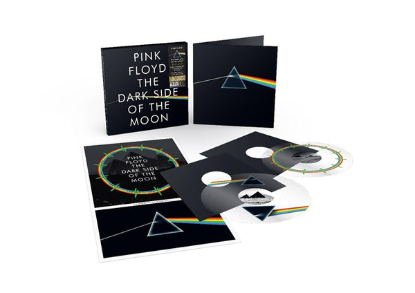 Pink Floyd – The Dark Side Of The Moon - 2 x CLEAR PICTURE DISC UV VINYL 180 GRAM LP SET