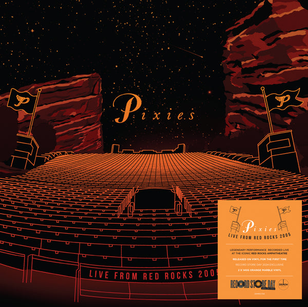 Pixies - Live From Red Rocks 2005 - 2 x SUNBURST COLOURED VINYL LP SET (RSD24)