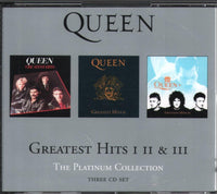 Queen – Greatest Hits I II & III (The Platinum Collection) - 3 x CD ALBUM SET in SLIPCASE (used)