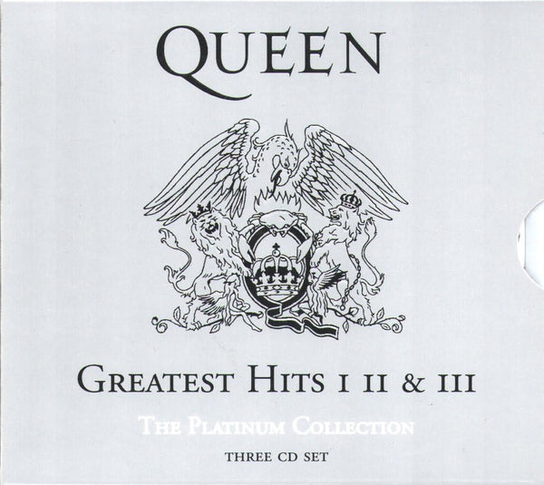 Queen – Greatest Hits I II & III (The Platinum Collection) - 3 x CD ALBUM SET in SLIPCASE (used)