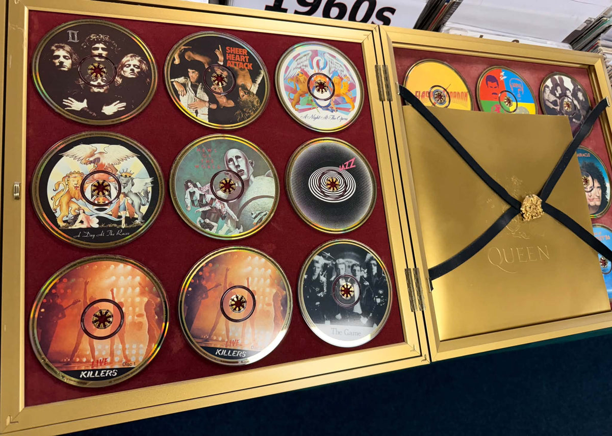 Queen ‎– The Ultimate Collection (20 x GOLD CD ALBUMS - NUMBERED GOLD BOX SET )