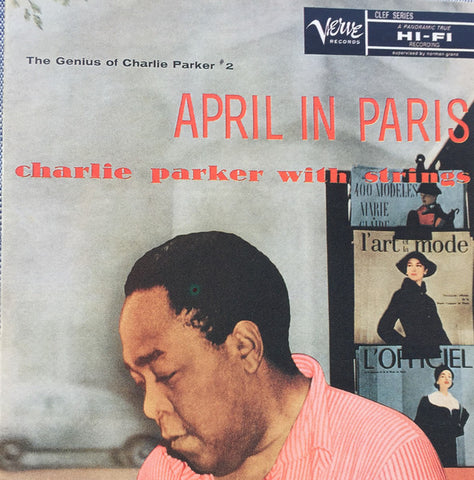 Charlie Parker - April In Paris (1957) - CD (card cover)