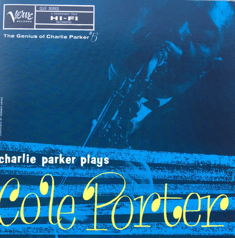 Charlie Parker - Plays Cole Porter (1957) - CD (card cover)