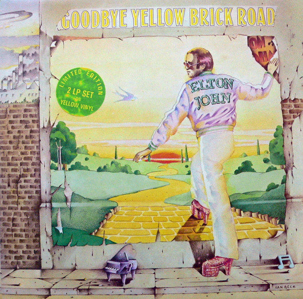 Elton John ‎– Goodbye Yellow Brick Road - 2 x YELLOW COLOURED VINYL LP SET - 1978 ISSUE