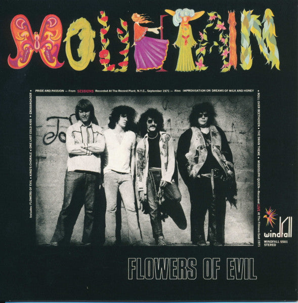 Mountain – Flowers Of Evil - CD (card cover)