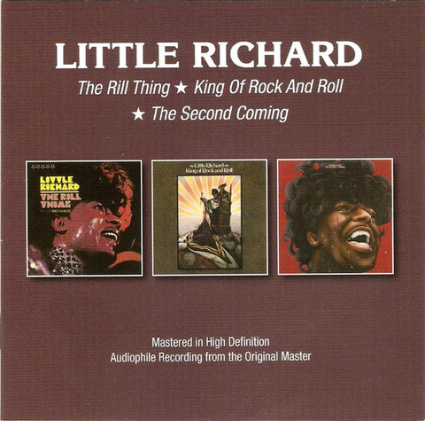 Little Richard – The Rill Thing / King Of Rock And Roll / The Second Coming - 2 x CD SET