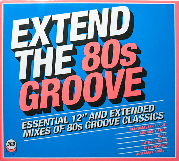 Extend The 80s Groove - 3 x CD ALBUM SET - NEW