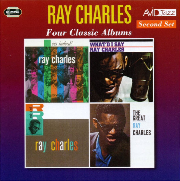 Ray Charles – Four Classic Albums : Second Set - 2 x CD ALBUM SET