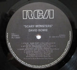 David Bowie - Scary Monsters - ORIGINAL VINYL LP (used)