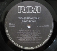 David Bowie - Scary Monsters - ORIGINAL VINYL LP (used)