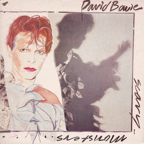 David Bowie - Scary Monsters - ORIGINAL VINYL LP (used)