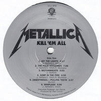 Metallica – Kill 'Em All - 180 GRAM VINYL LP (used) HALF SPEED MASTER