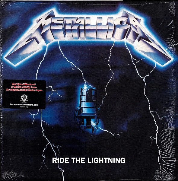 Metallica – Ride The Lightning - 180 GRAM VINYL LP (used) HALF SPEED MASTER