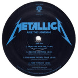 Metallica – Ride The Lightning - 180 GRAM VINYL LP (used) HALF SPEED MASTER