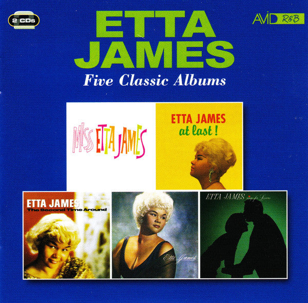 Etta James – Five Classic Albums - 2 x CD ALBUM SET - NEW