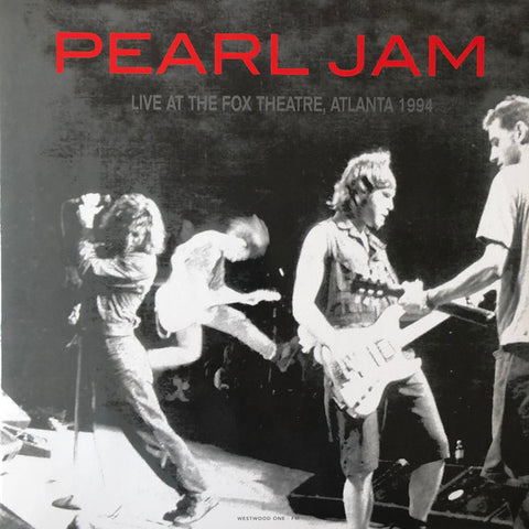 Pearl Jam – Live At The Fox Theatre, Atlanta 1994 - ORANGE COLOURED VINYL LP