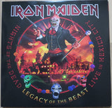 Iron Maiden – Nights Of The Dead, Legacy Of The Beast : Live In Mexico City - 3 x VINYL LP SET (used)