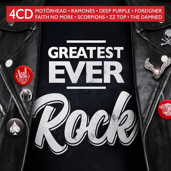 Greatest Ever Rock - 4 x CD