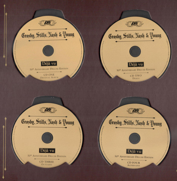Crosby, Stills, Nash & Young – Déjà Vu - Deluxe Edition 4xCD 1xLP BOX SET (pre-owned FACTORY SEALED)
