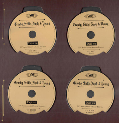 Crosby, Stills, Nash & Young – Déjà Vu - Deluxe Edition 4xCD 1xLP BOX SET (pre-owned FACTORY SEALED)