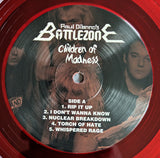 Paul Di'Anno's Battlezone – Children Of Madness - RED COLOURED VINYL LP (used)