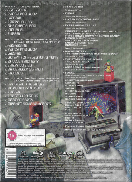 Marillion – Fugazi - LIMITED EDITION 2CD & BLU-RAY (pre-owned FACTORY SEALED)