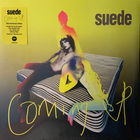 Suede – Coming Up - CLEAR COLOURED VINYL 180 GRAM LP