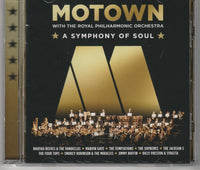 Motown With The Royal Philharmonic Orchestra – A Symphony Of Soul - CD ALBUM - NEW