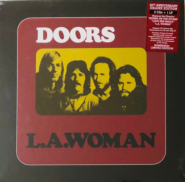 Doors  ‎– L.A. Woman - 50th Anniversary DELUXE EDITION 3xCD 1xLP (pre-owned FACTORY SEALED)