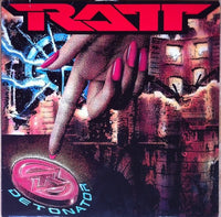 Ratt – Detonator - VINYL LP,  ORIGINAL 1990 ISSUE (used)