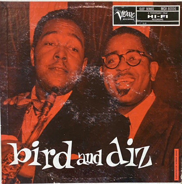 Charlie Parker And Dizzy Gillespie – Bird And Diz - VINYL LP - NEW