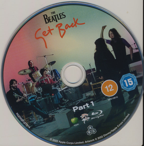 The Beatles – Get Back 3 x BLU-RAY (pre-owned FACTORY SEALED)