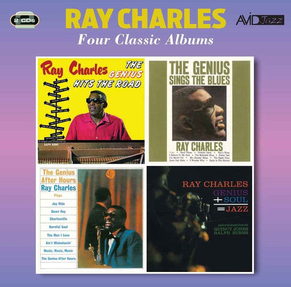 Ray Charles – Four Classic Albums - 2 x CD ALBUM SET - NEW