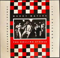 Muddy Waters & The Rolling Stones – Checkerboard Lounge : Live Chicago 1981 - 2 x RED / WHITE COLOURED VINYL LP SET (used)