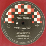 Muddy Waters & The Rolling Stones – Checkerboard Lounge : Live Chicago 1981 - 2 x RED / WHITE COLOURED VINYL LP SET (used)