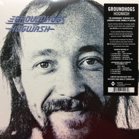 Groundhogs – Hogwash - 2 x BLUE COLOURED VINYL LP SET