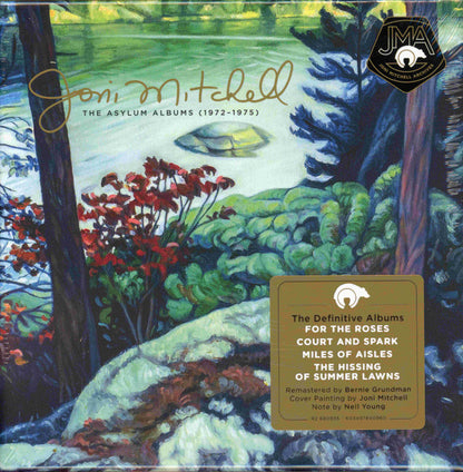 Joni Mitchell – The Asylum Albums (1972-1975) 4 x CD (pre-owned FACTORY SEALED)
