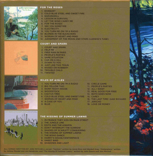 Joni Mitchell – The Asylum Albums (1972-1975) 4 x CD (pre-owned FACTORY SEALED)
